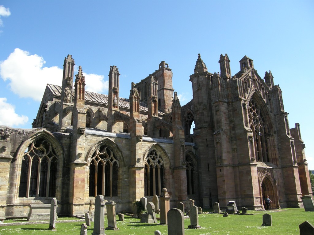 Melrose Abbey Image