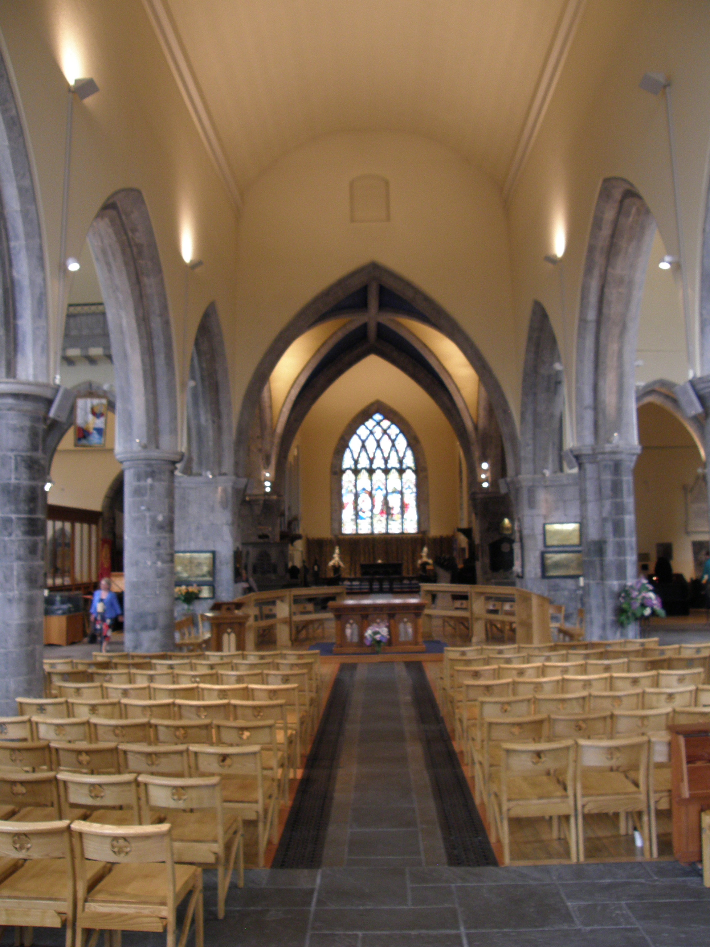 Interior of St. Nicholas Collegiate Church, Galway