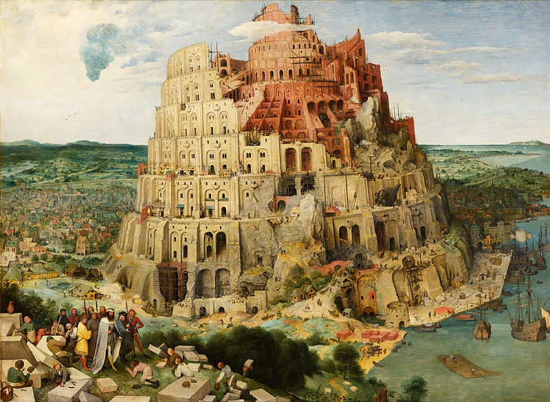 Construction of the Tower of Babel by Pieter Bruegel the Elder