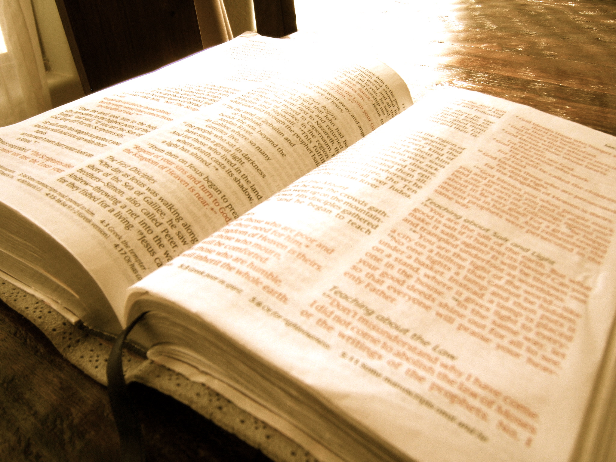 Harsh Light On The Bible That Which We Have Heard Known