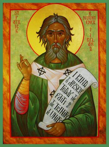 Orthodox Icon of St. Patrick