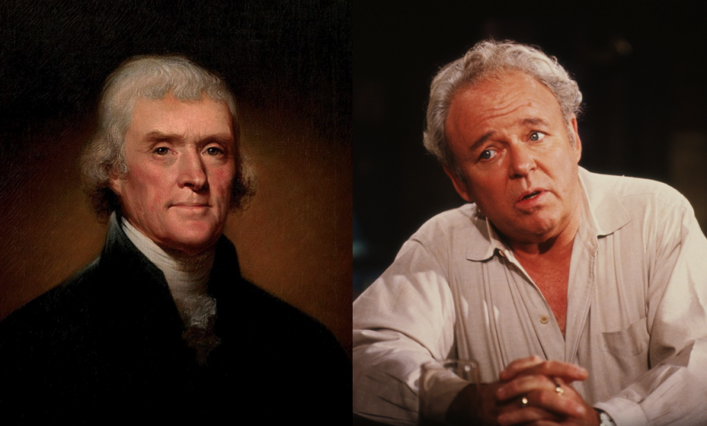 Epiphany Jones Ricky Of Thomas Jefferson, Ricky Bobby, and Archie Bunker – Sermon for the ...